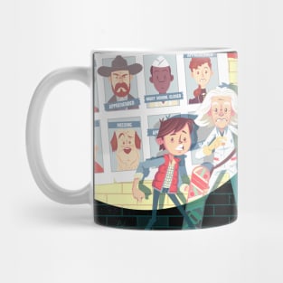 Back to the Future Past Mug